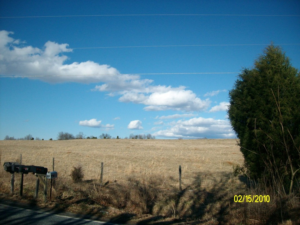 Mooresboro, NC: A pasture across the street from our home.