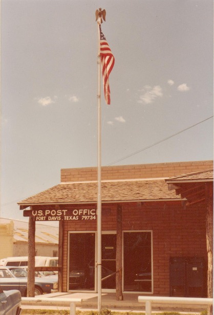 Fort Davis, TX: POST OFFICE