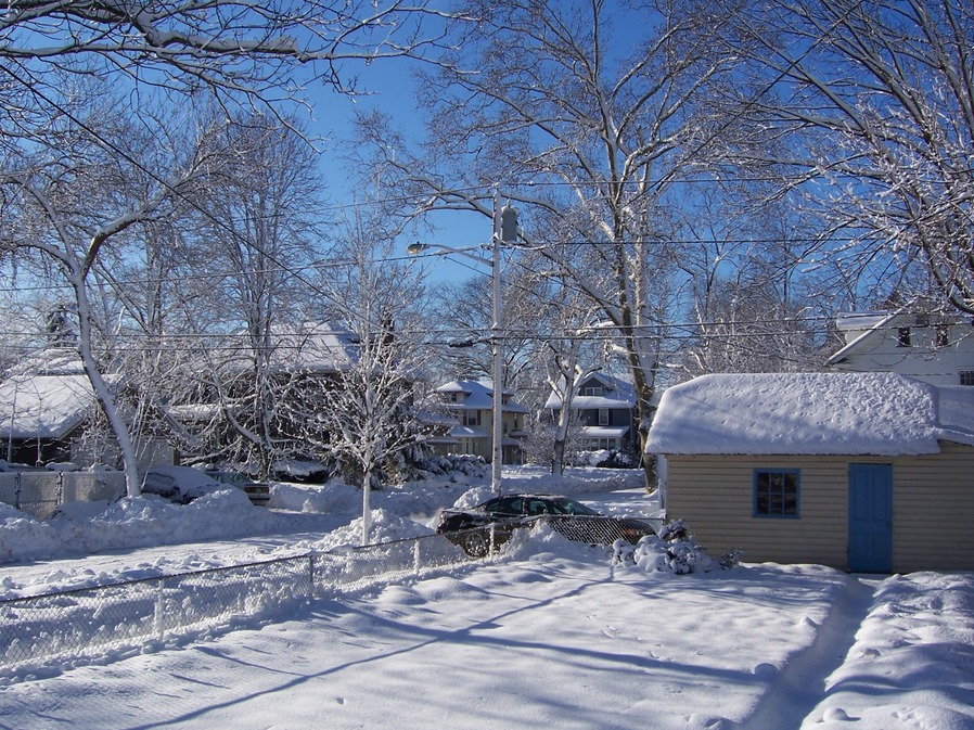Riverton, NJ: Winter 2010 After The Storm - Snow in abundance