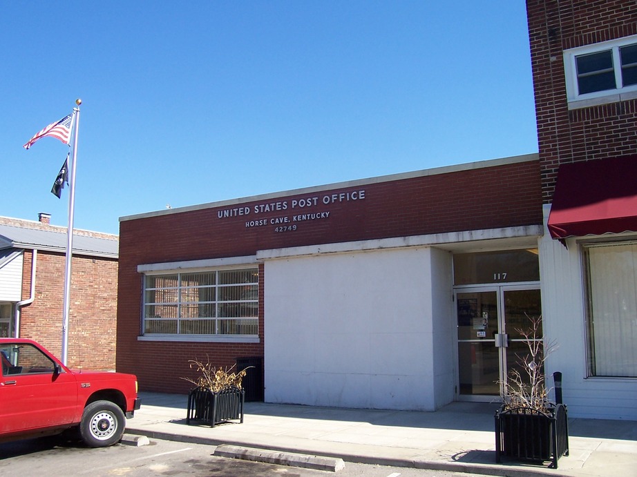 Horse Cave, KY Horse Cave's US Post Office 42749 photo, picture