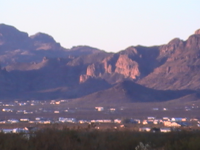Golden Valley, AZ: Golden Valley in the morning