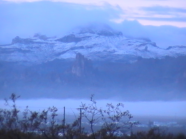 Golden Valley, AZ: Golden Valley winter morning 2