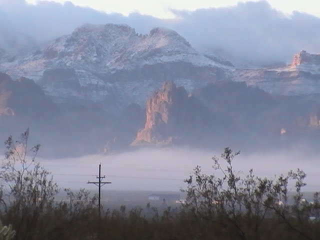 Golden Valley, AZ: Golden Valley winter morning 5