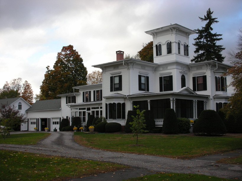 Hatfield, MA: Old house on Main Street - formerly the Celatka Homestead