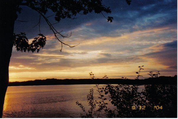 Long Lake, IL: Long Lake Sunset