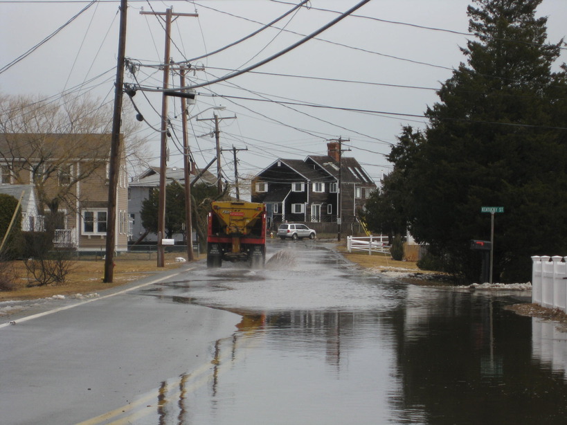 Marshfield, MA Bay Street High Tide March 1, 2010 photo, picture