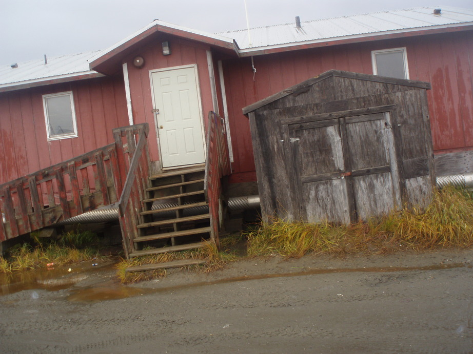 Hooper Bay, AK: The old medical clinic