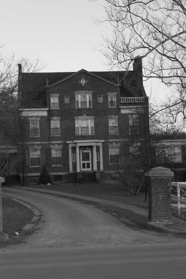 Elkins, WV: Old House across from Kroger's