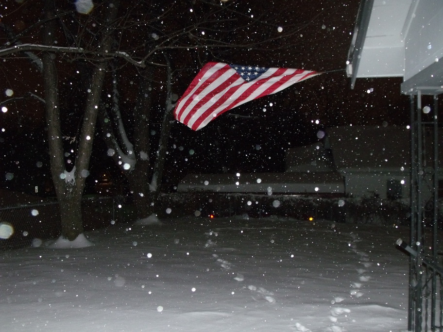 Independence, MO: First snow in our new home of Independence