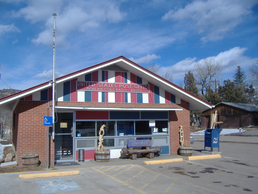 Beulah Valley, CO: Bealuh Post Office, Feb 2010