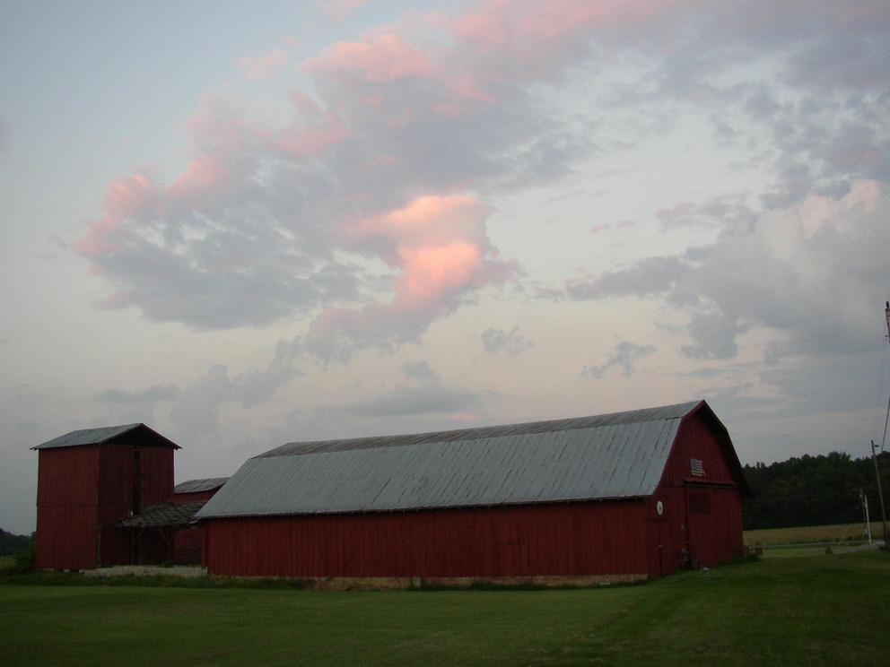 Coopertown, TN : Barn with silos Rt 49 Coopertown photo, picture, image ...