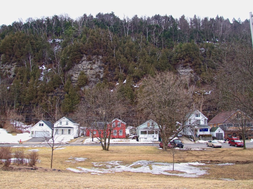 Little Falls, NY: Nestled in Rock