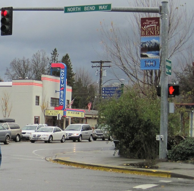 North Bend, WA: The North Bend Theatre on Bendigo Blvd near North Bend Way