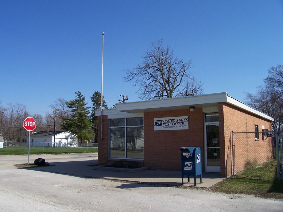 Buckingham, IL United States Post Office 60917 photo, picture, image