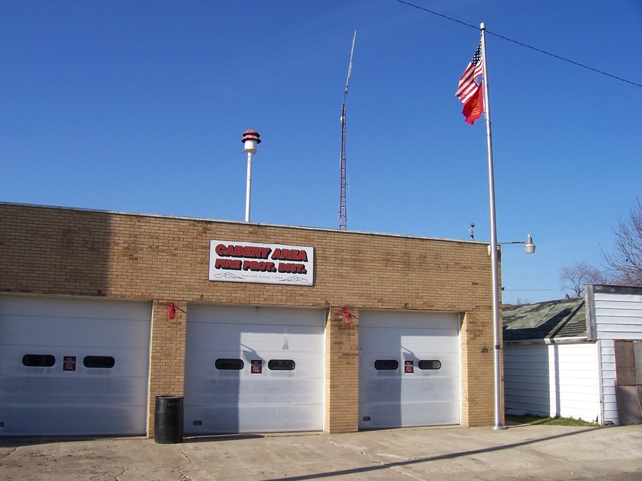 Cabery, IL: Cabery Area Fire Prot. Dist. Serving Since 1954.