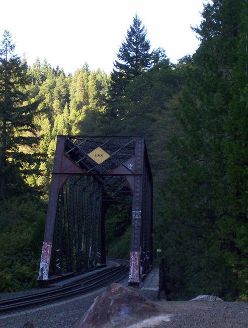Dunsmuir, CA: Dunsmuir: Railroad Bridge at Mossbrae