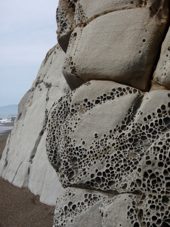 Cambria, CA: Amazing Rocks at Moonstone Beach, Cambria, CA