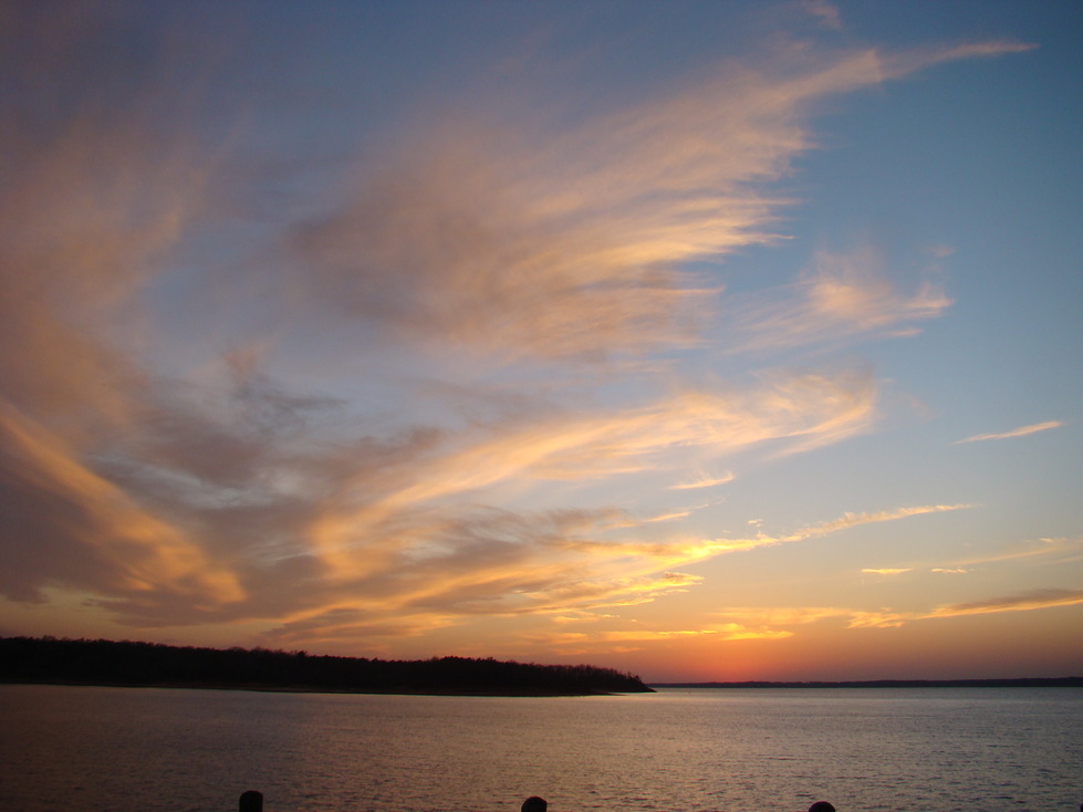 Oxford, MS: Sunset at Sardis Lake