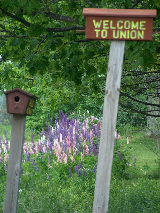 Union, ME: Historic Street Signs of Union, Maine