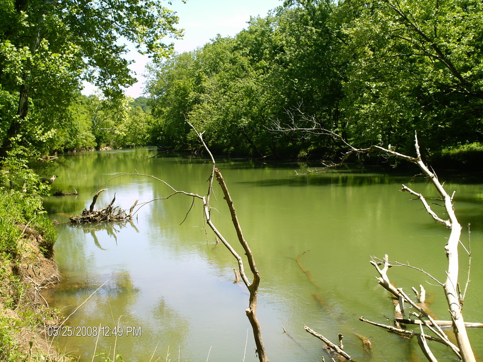 Munfordville, KY: Nolin River along Broad Ford Road/SR1214