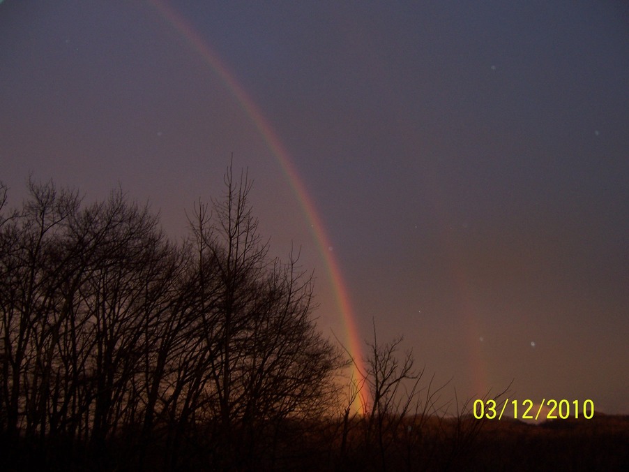 Maynardville, TN: Rainbow from top of Academy St