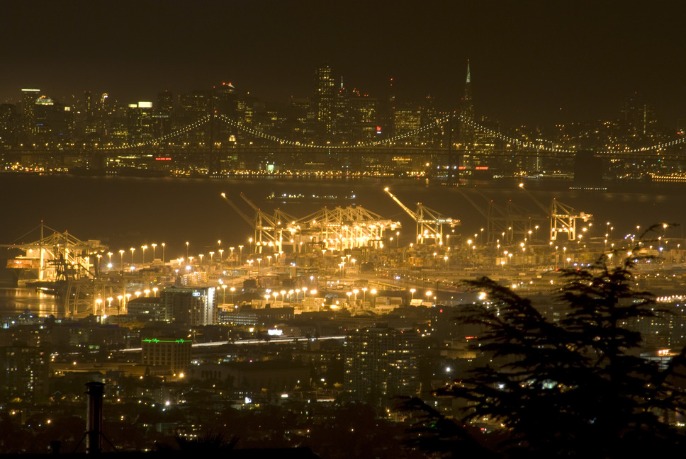 San Francisco, CA: San Francisco from the Oakland Hills