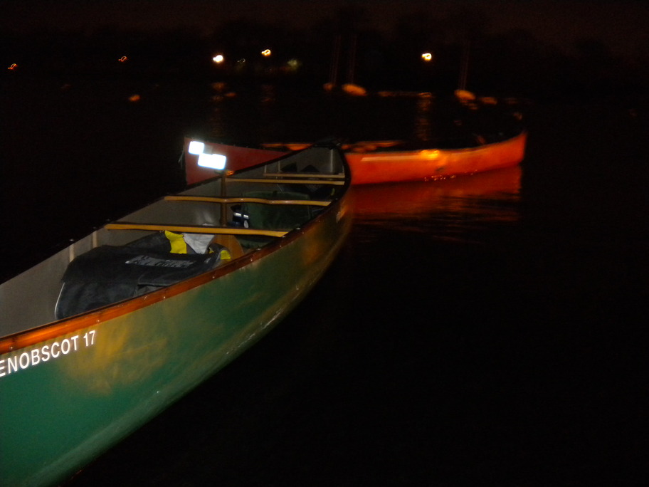 Minneapolis, MN: Canoes on Lake Calhoun