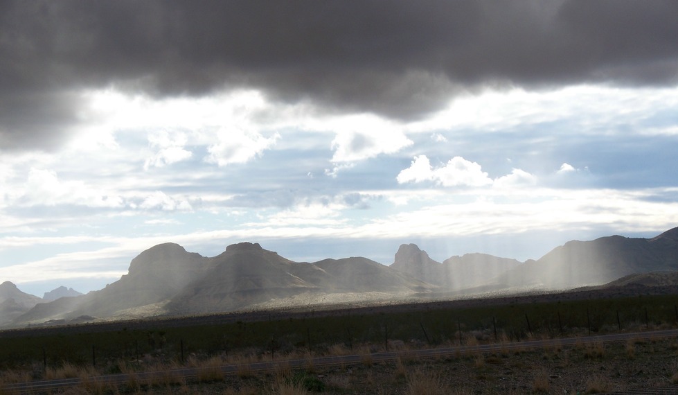 Golden Valley, AZ: Heading toward BHC, south of the hwy just after a light rain