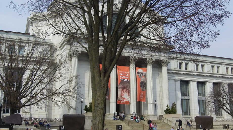 Washington, DC: The Smithsonian Entrance