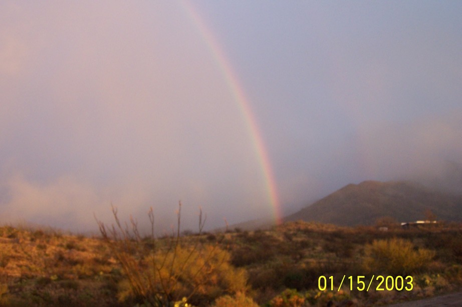 Corona de Tucson, AZ: Foggy/Rainy day - actually this was March, 2010, but the date was incorrectly set in the camera