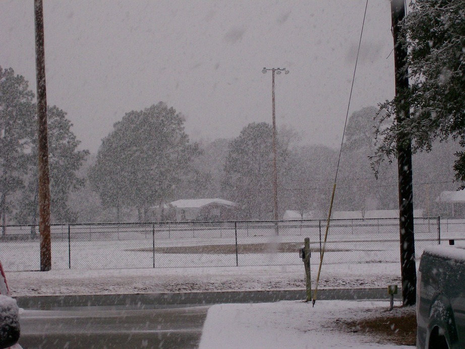 Leesburg, GA: Snow in South Georgia