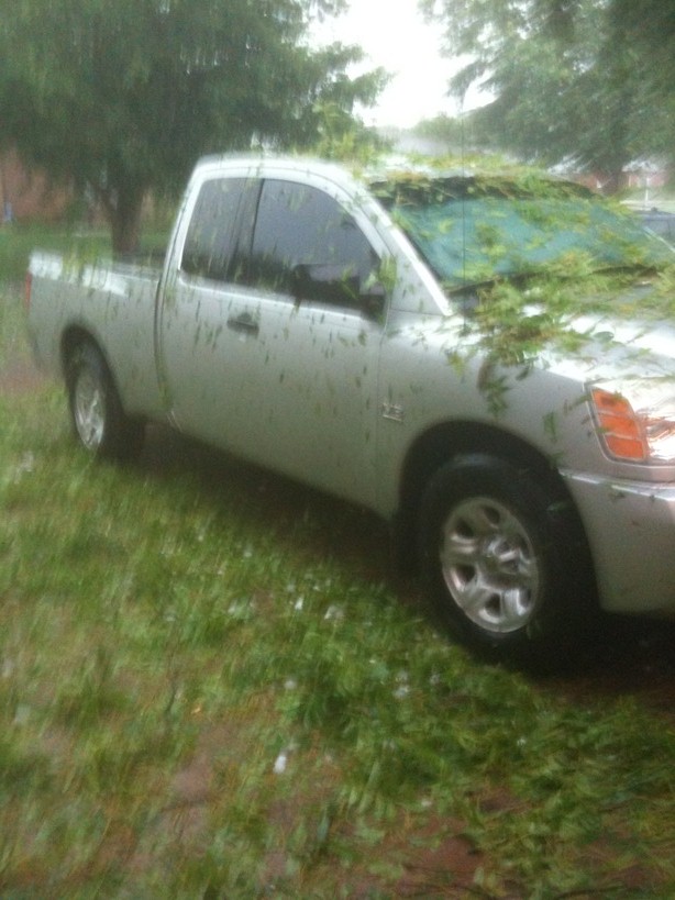 The Village, OK: May Hail Storm Aftermath