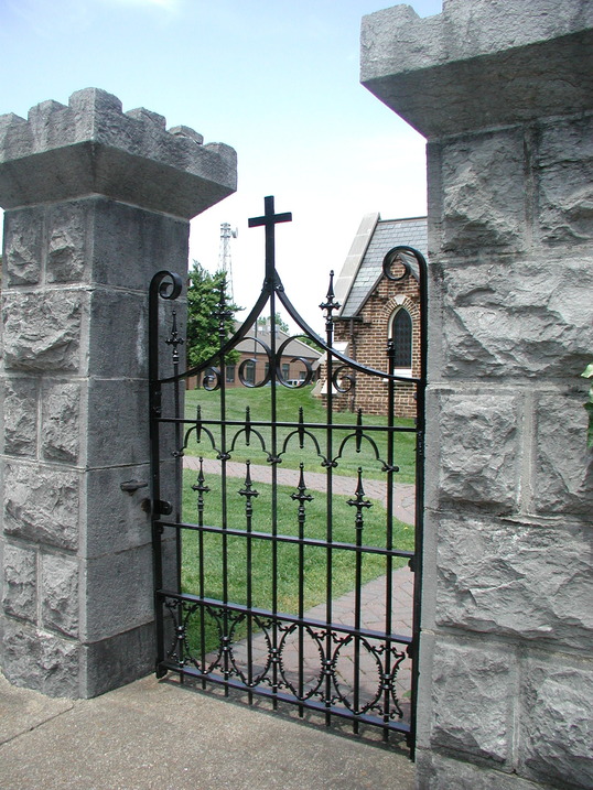 Cleveland, TN: Gate at St. Luke's Church