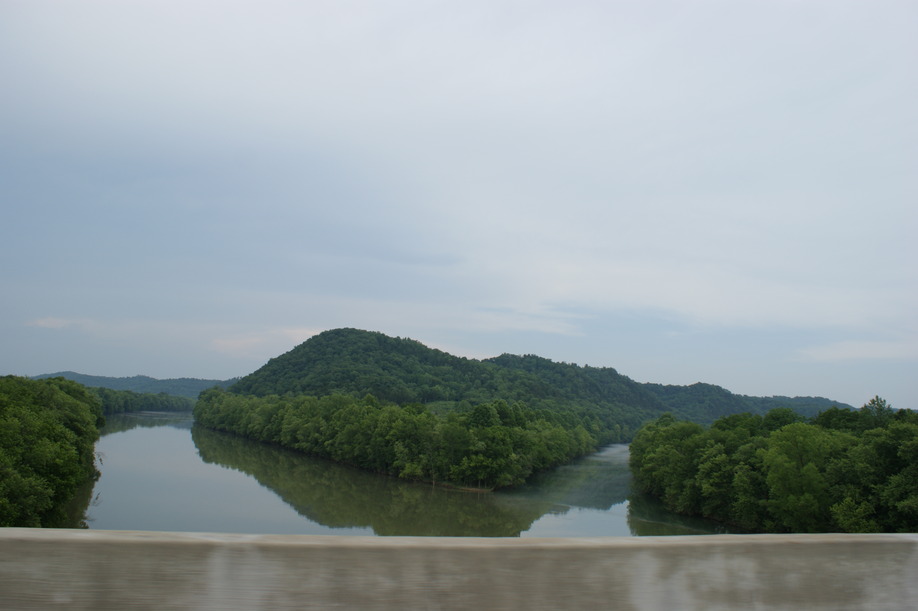 Celina, TN: Bridge downtown where rivers meet