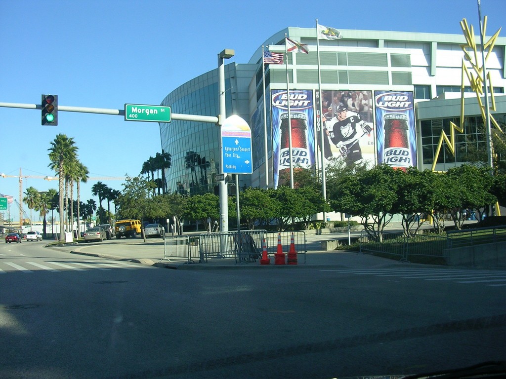 Tampa, FL : The St. Pete Times Forum is home to the Tampa Bay lightning,  and hosts many events and concerts photo, picture, image (Florida) at  