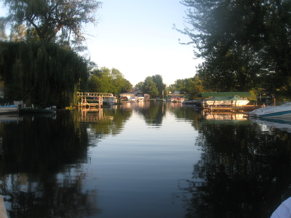 Syracuse, IN: Channel on Lake Wawasee