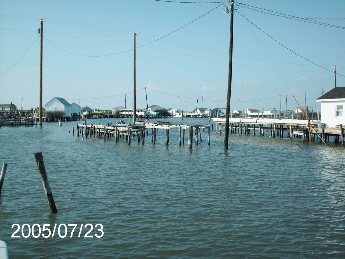 Tangier, VA: Coming into Tangier Harbor