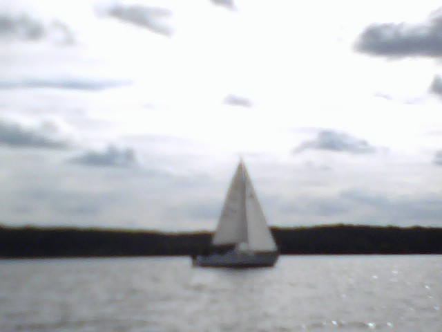 Senecaville, OH: Sailing Scenecaville Lake.