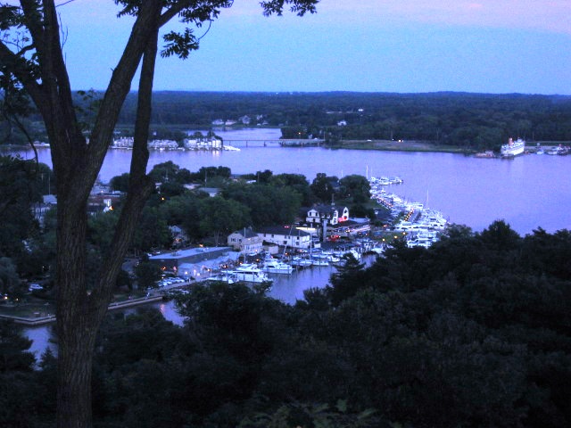 Saugatuck, MI: A View from the Bluff