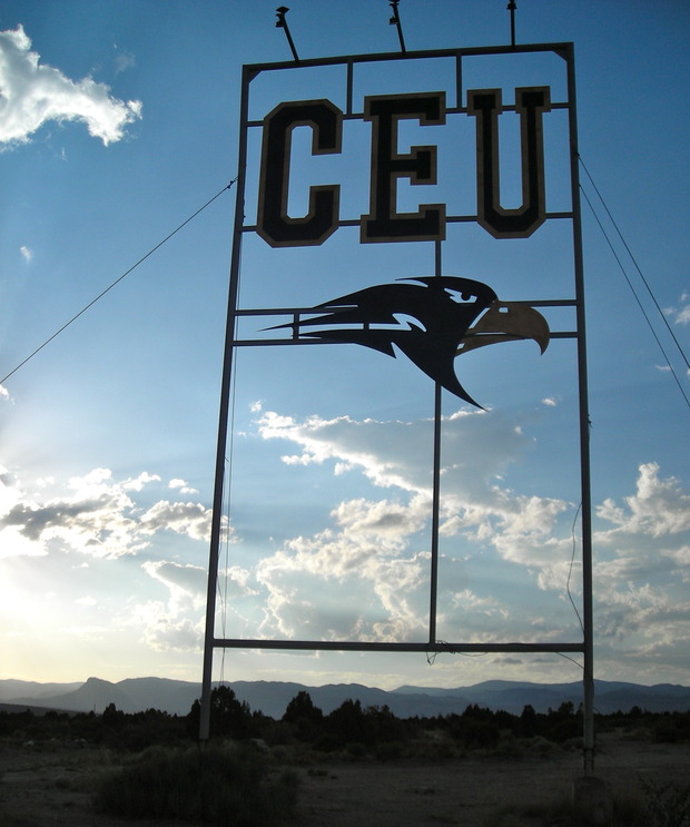 Price, UT: CEU sign