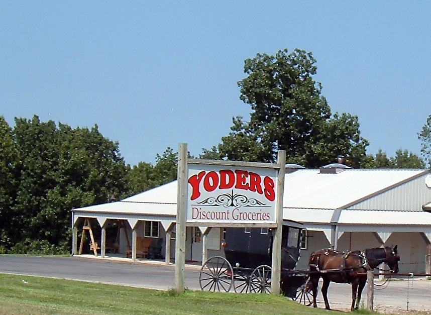 Jamesport, MO: Yoders Discount Grocery 20340 ST. HWY 190