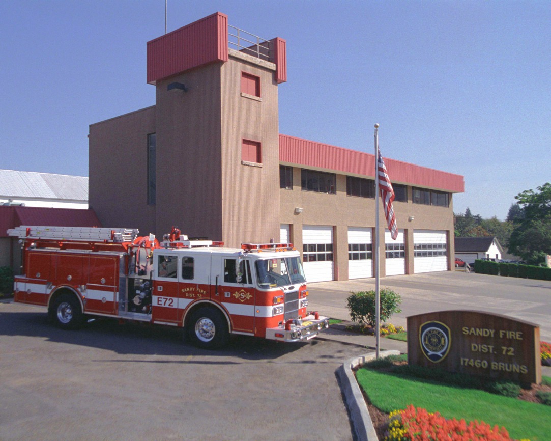 Sandy, OR: Sandy Fire District #72 Main Fire Station 17460 Bruns Avenue