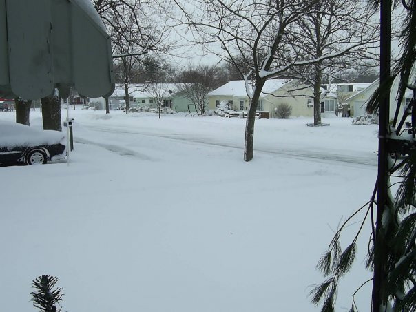 Plymouth, IN: Looking out on Randolph Drive, Plymouth Indiana:-)