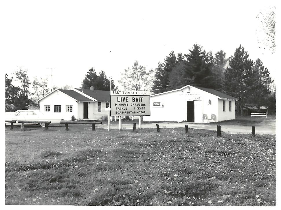 Lewiston, MI Bait Shop was owned by Louis & Helen Brunskill located