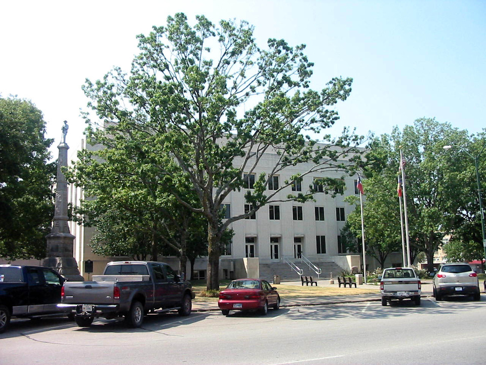 Sherman, TX: Grayson County Courthouse - Downtown Sherman,TX - Aug. 13, 2010