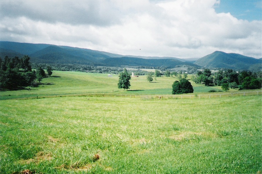 Sugar Grove, VA Pic from Slemp Cemetary looking towards my old home