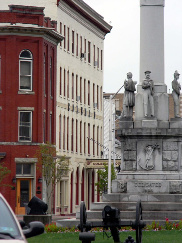Lewistown, PA: the square