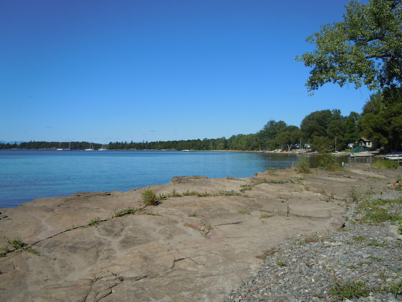 South Hero, VT: Crescent Bay-looking west