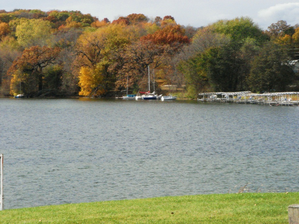 Lake Mills, WI Fall at Rock Lake in Lake Mills photo, picture, image