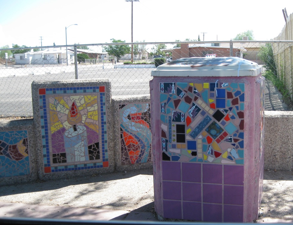 South Tucson, AZ: tiled artwork of south tucson